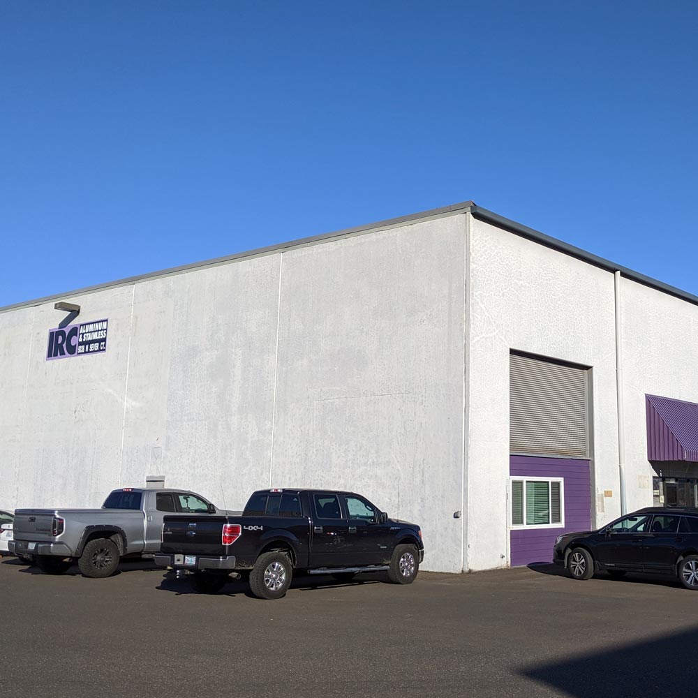 IRC's Portland Cutting and Warehousing Facility in Portland Oregon