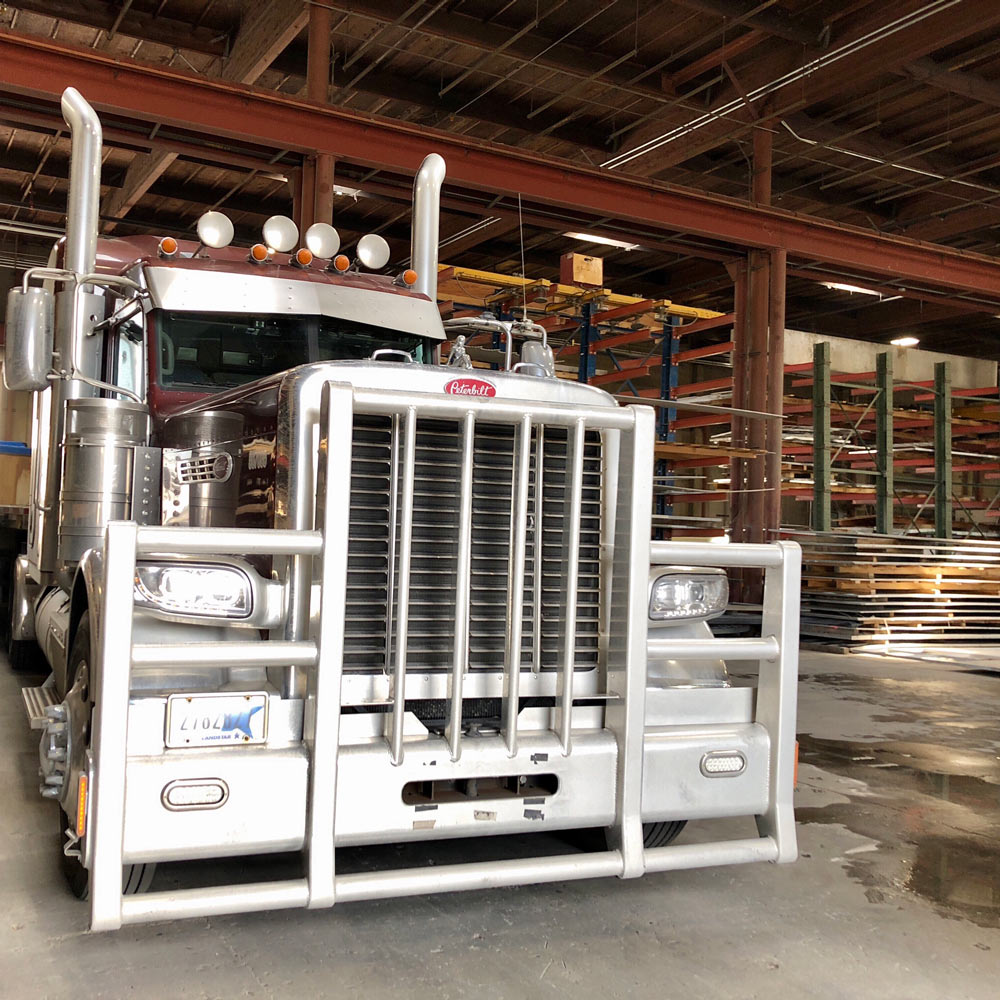 Semi Truck in IRC's North Portland Warehouse