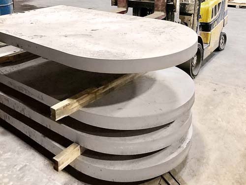 big stainless steel plates